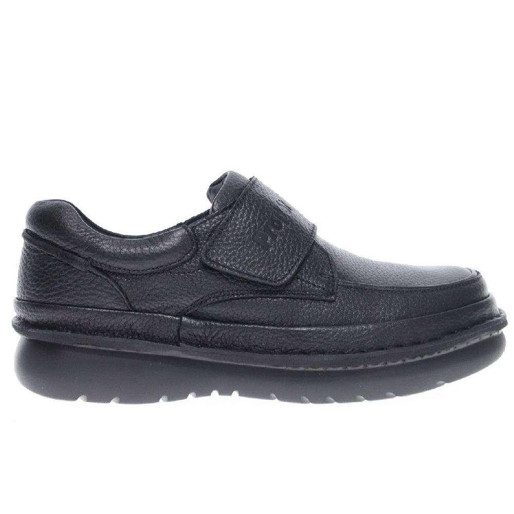Propet Black Scandia Strap Men's Comfort Shoes M5015