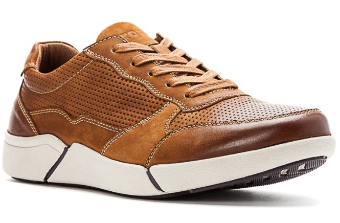 Propet Brown Landon Mens Casual Shoes MCV022L