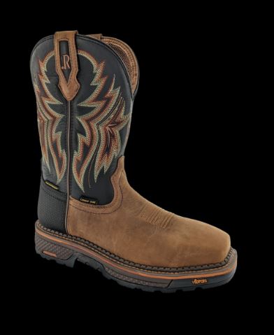 R. Watson Peanut Cowhide Vibram Mens Waterproof Work Boots RW1204