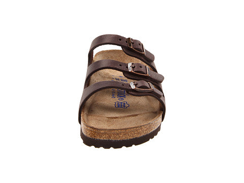 R53901 FLORIDA Oiled Leather Soft Footbed Women's Birkenstock Sandals