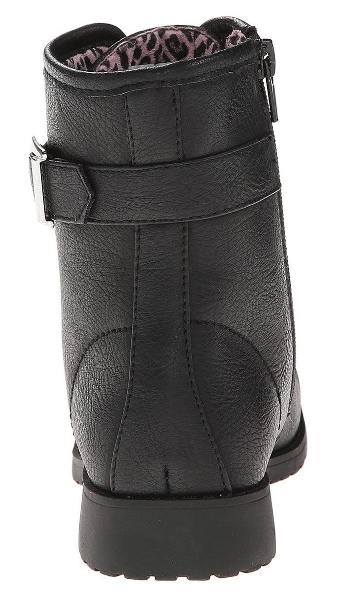 Rachel Lil Porter Black Kids Toddler Boot LIL-PORTER-BLK