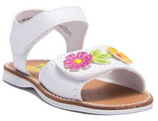 Rachel White Eva Floral Girls Comfort Sandal EVA