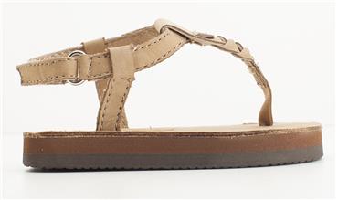Rainbow Kidstreet T Strap Tan Leather Kids Sandals KIDSTRET-SRBR-C