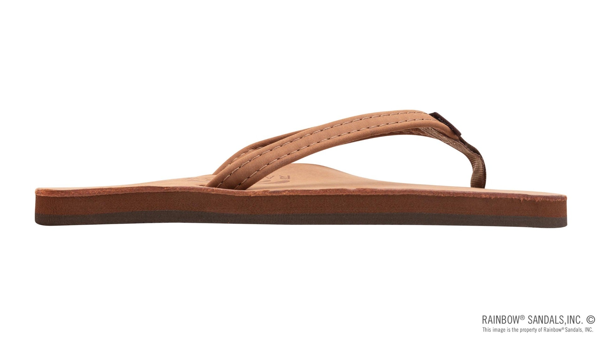 Rainbow Redwood Premier Leather Single Layer Women's Sandals With Narrow Strap 301ALTSN-RWDW