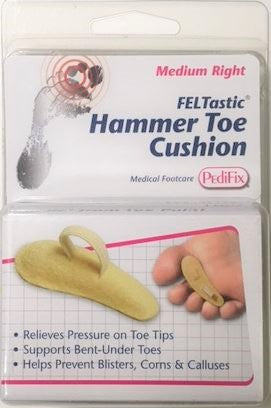 Ralyn Beige Right Hammer Toe Cushion Medium Size P54MR