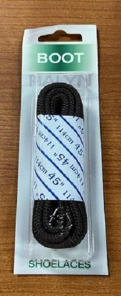 Ralyn Unisex Black Boot Laces 36 Inches 19445