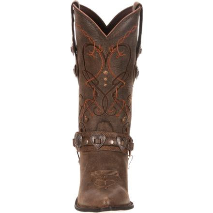 RD4155 Brown Heartbreaker Durango Womens Western Cowboy Boots
