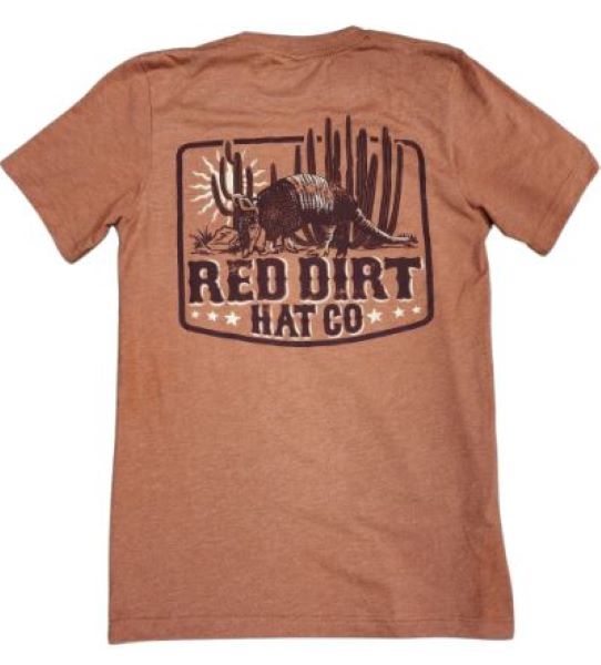 Red Dirt Hat Co. Autumn Desert Dillo Short Sleeve T-Shirt RDHCT-77