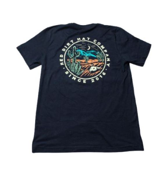 Red Dirt Hat Co. Black Desert Moon T-Shirt RDHCT-53
