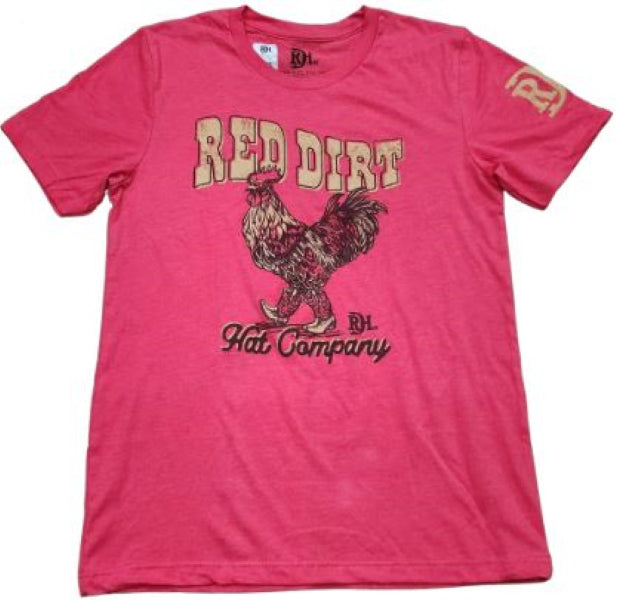 Red Dirt Hat Co. Red Boots N Beaks Short Sleeve T-Shirt RDHCT-78
