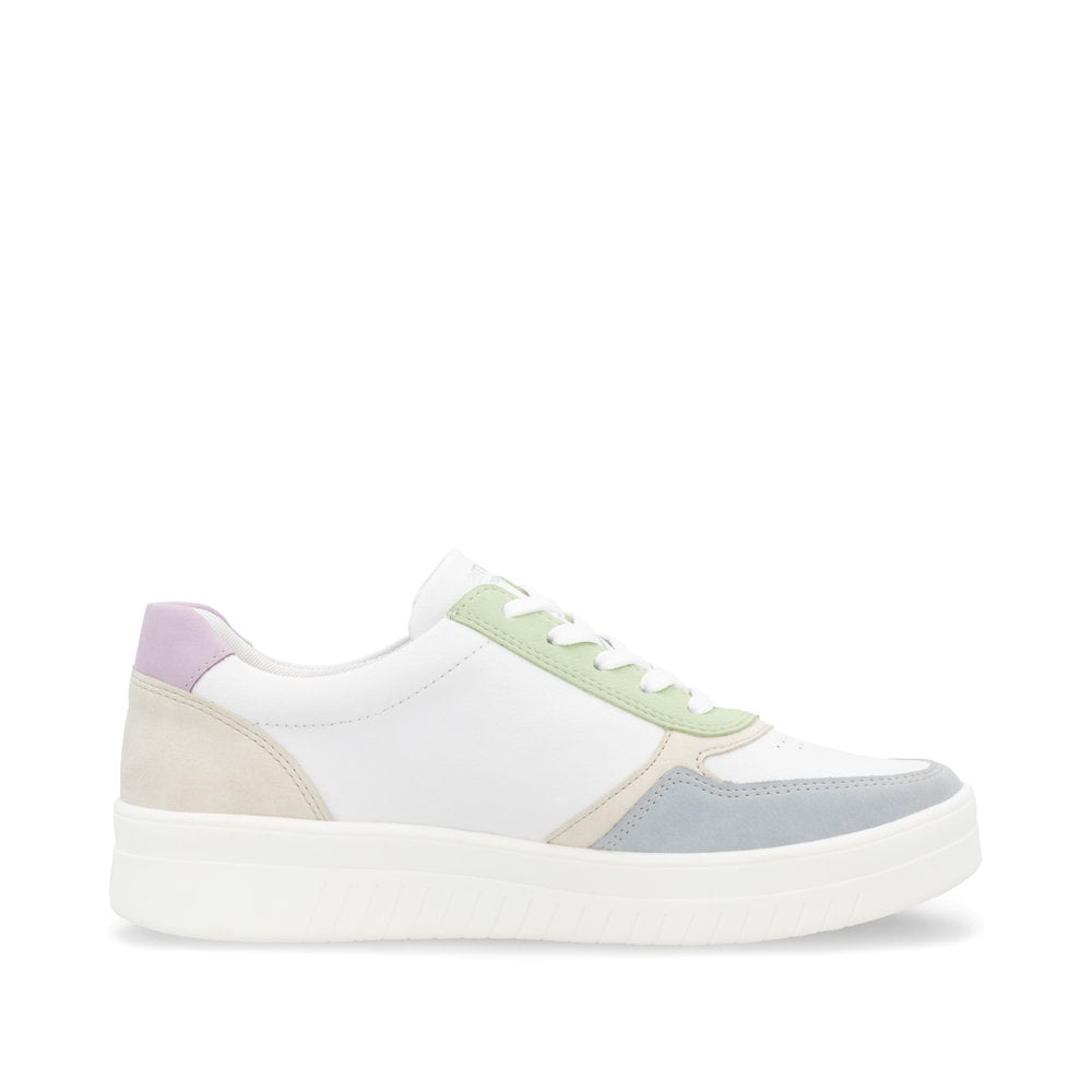 Remonte Bleu/Weiss/Crema/Rose/Mauve/Lightmint/Weiss Kendra 01 Women's Sneakers D0J01-87