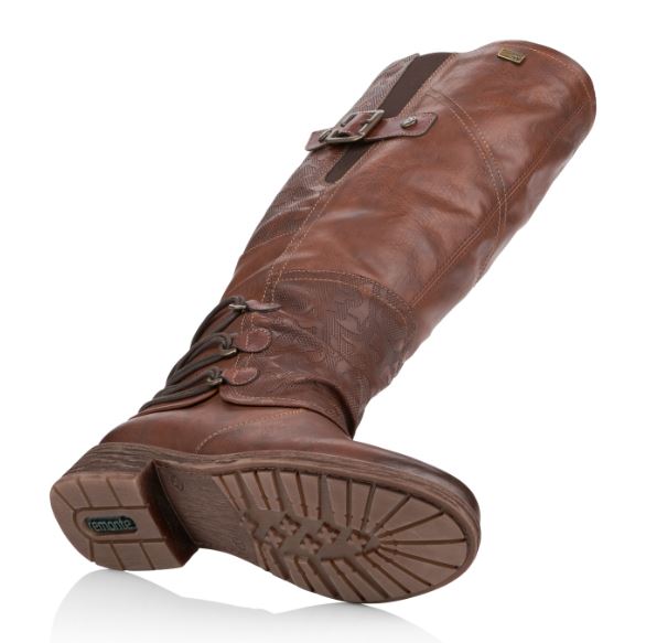 Remonte Brown Womens Tall Fashion Boots D8078-25