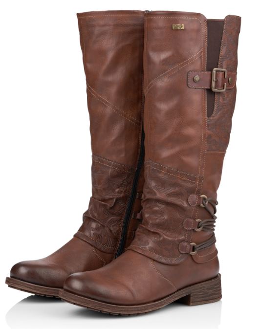 Remonte Brown Womens Tall Fashion Boots D8078-25