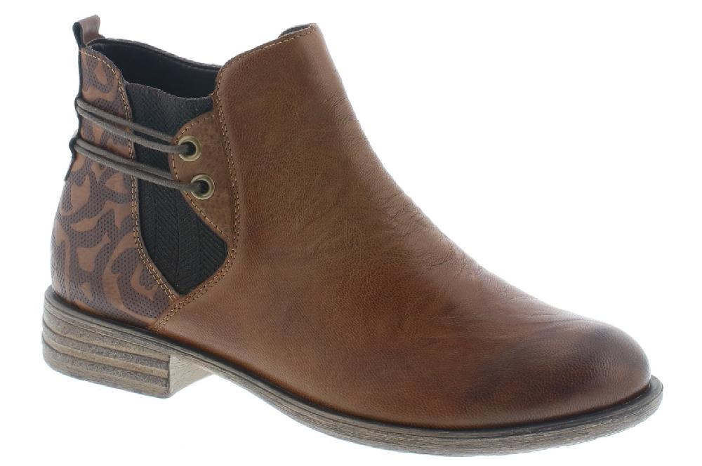 Remonte by Rieker Chestnut Womens Ankle Comfort Boots D4976-22