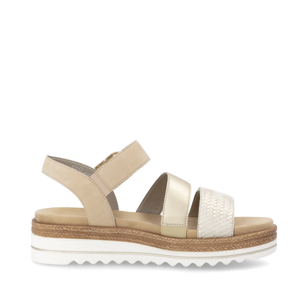 Remonte Muschel/Light Gold/Tan Jocelyn 55 Women's Sandals D0Q55-91