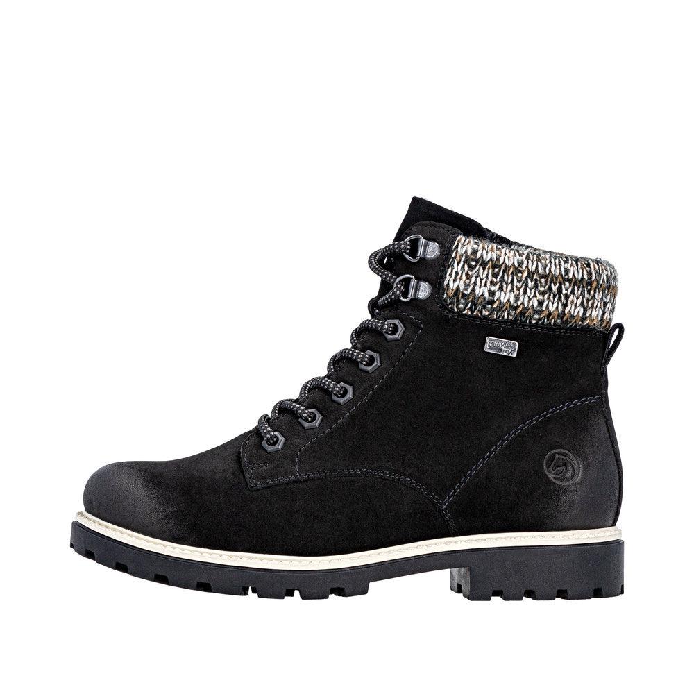 Remonte Schwartz/Schwarz/Terra (Black) Samira 87 Women's Boots D8487-03