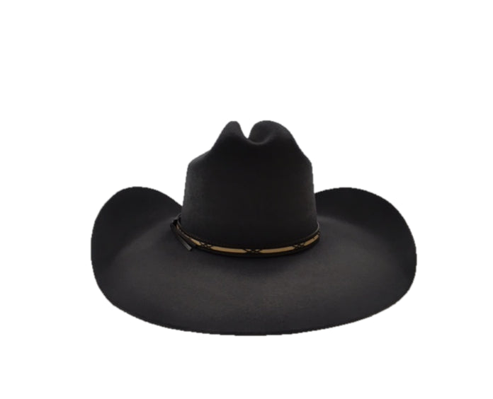Resistol Granite Gray Jason Aldean Rearview Town Felt Cowboy Hat RWRVTW-JA4149