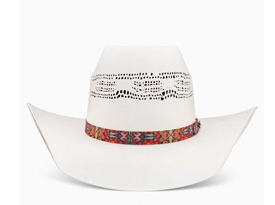 Resistol Natural Straw Hooey Rocker Cowboy Hat RSROKR-8342