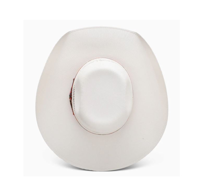 Resistol Natural Straw Hooey Rocker Cowboy Hat RSROKR-8342