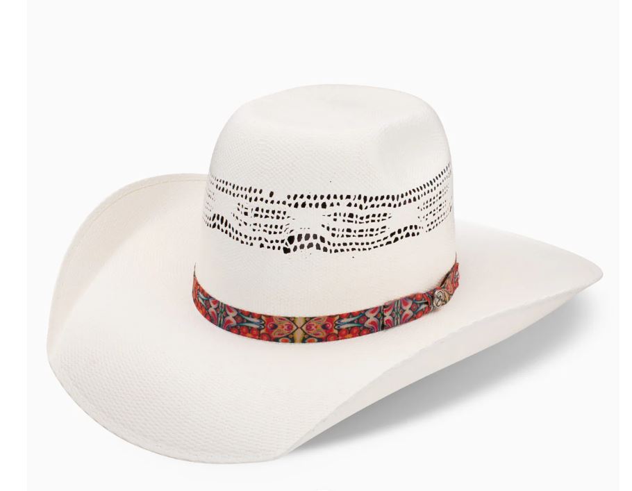 Resistol Natural Straw Hooey Rocker Cowboy Hat RSROKR-8342