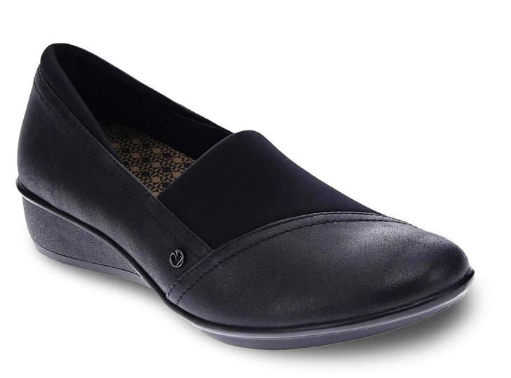 Revere Black Onyx Naples Stretch Women's Loafer