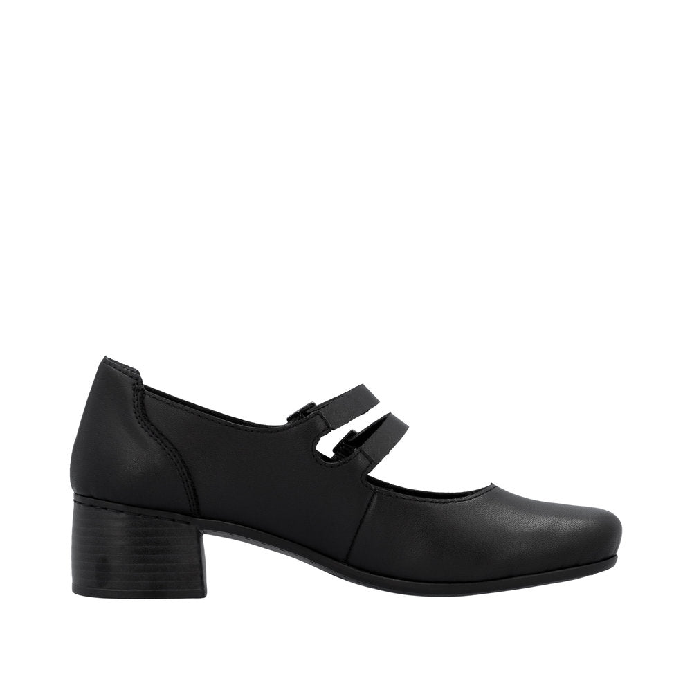 Rieker Black/Black Mariah 51 Women's Mary Jane Dress Shoes 41651-00