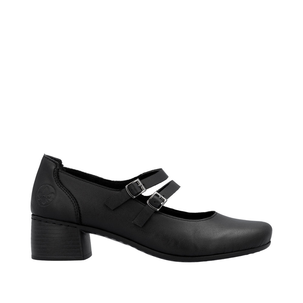 Rieker Black/Black Mariah 51 Women's Mary Jane Dress Shoes 41651-00