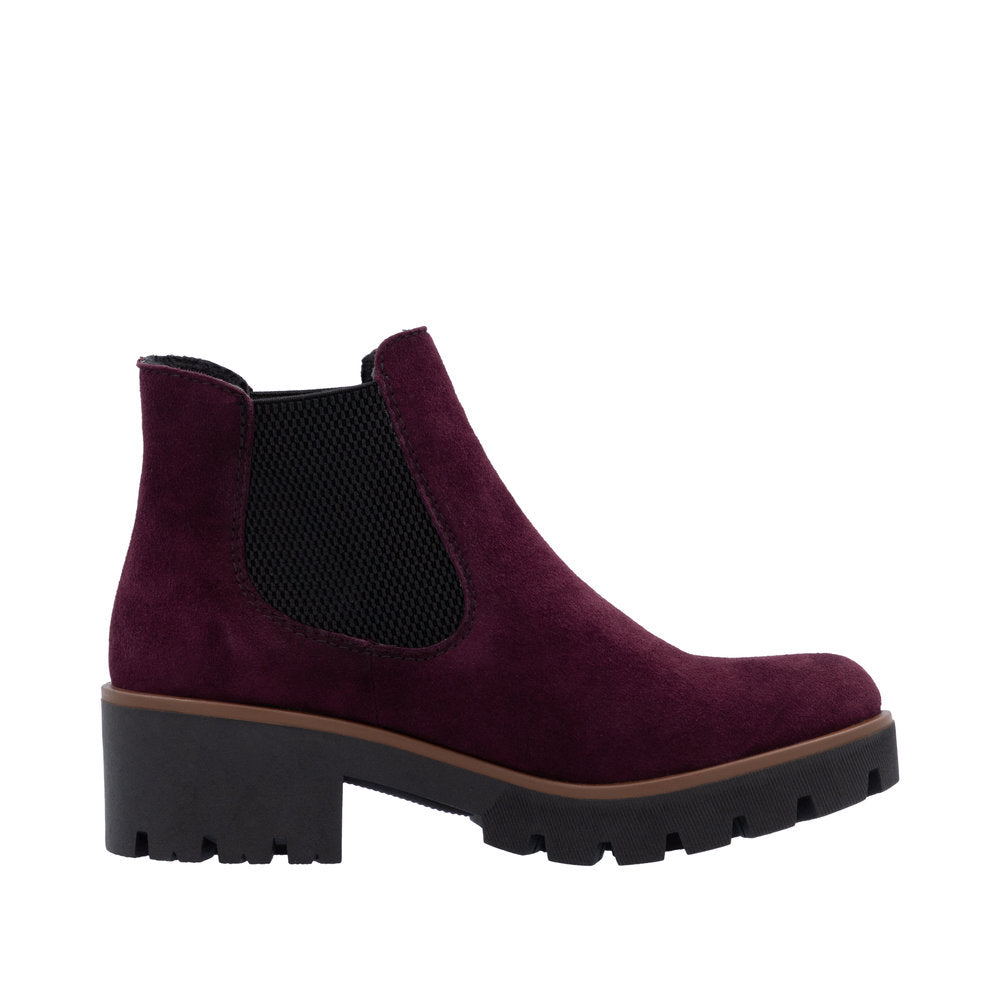 Rieker Brombeer/Schwarz Amalia 65 Women's Boots 79265-30