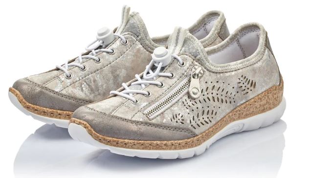 Rieker Grey Nikita Womens Casual Sneaker N42K6-40