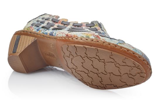 Rieker Multi Color Sina 78 Womens Casual Shoes 46778-91