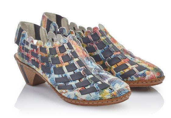 Rieker Multi Color Sina 78 Womens Casual Shoes 46778-91