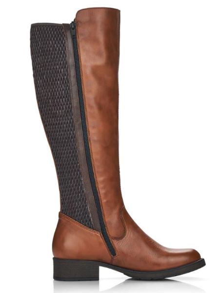 Rieker Nuss-Antik/Moro/Kastanie Faith Women's Tall Boots Z9591-22