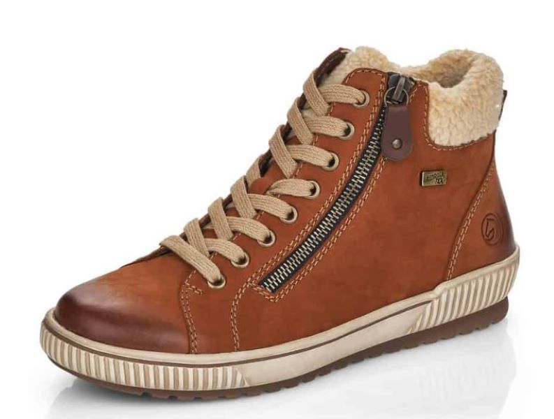 Rieker Remonte Brown Womens Sport Ankle Boots D0770-22