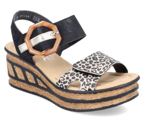 Rieker Rousemount Womens Fashion Sandals 68176-00