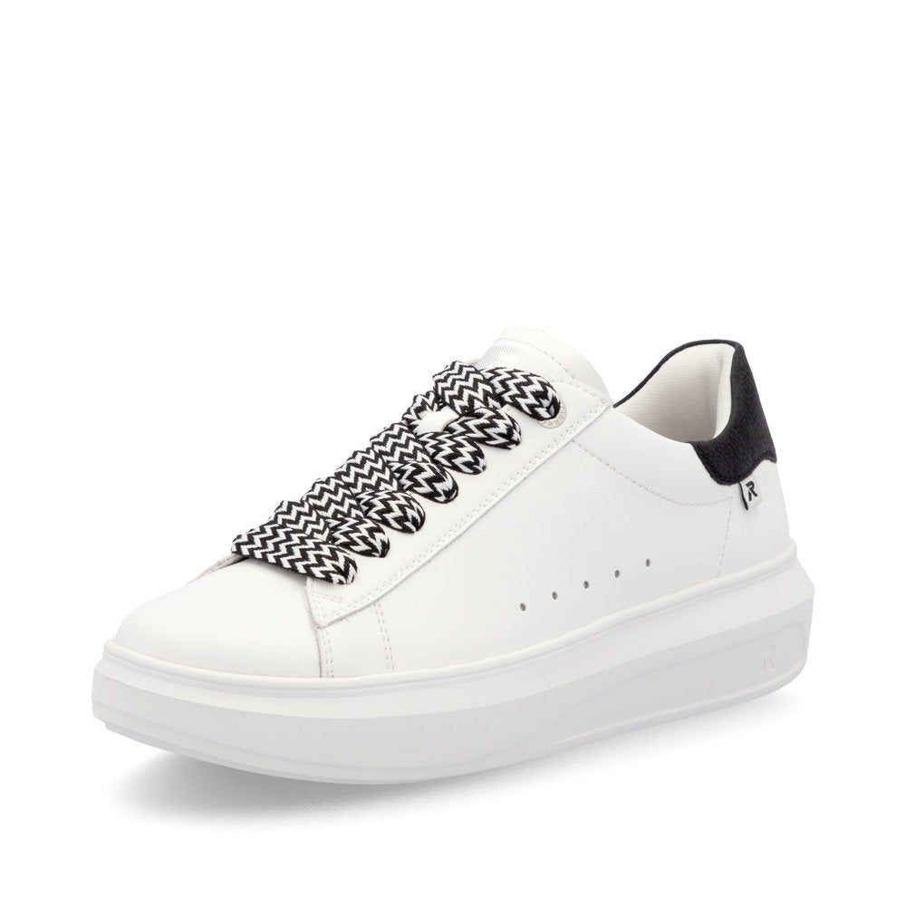 Rieker White Adelia Women's Sneakers W1201-80