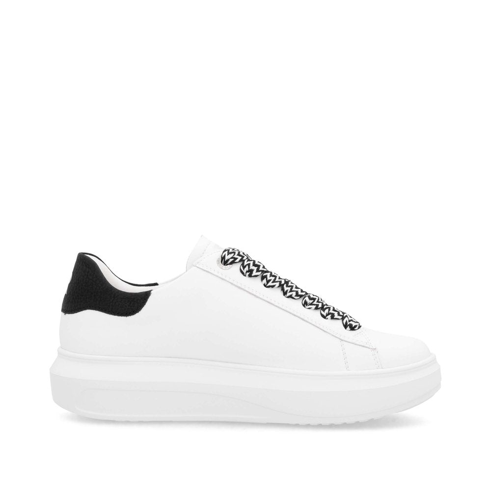 Rieker White Adelia Women's Sneakers W1201-80