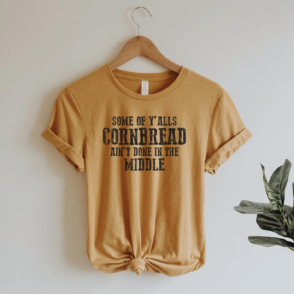 Rockledge Mustard Cornbread Graphic T-Shirt CORNBREAD-TEE