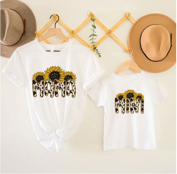 Rockledge Sunflower Mama Graphic T-Shirt MM213
