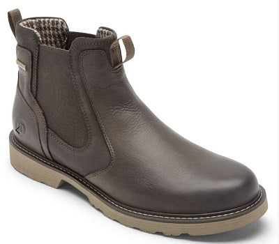 Rockport Dunham Dark Brown Men's Jake Waterproof Chelsea Boot CH6619
