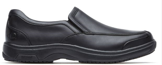 Rockport Men's Black Dunham Battery Park Serive Comfort Shoe CH4762