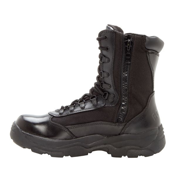 Rocky Black Fort Zipper Waterproof Public Service Boot 2149