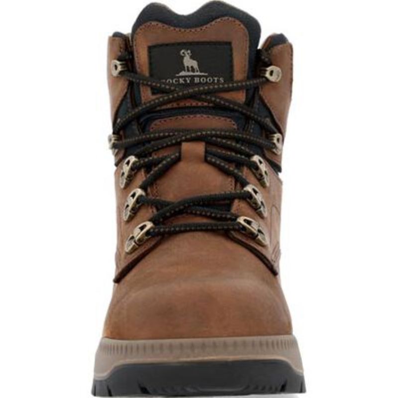 Rocky Crazy Horse Worksmart Waterpoof 6 Inch Composite Toe Men's Workboots RKK0458