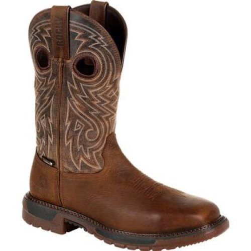 Rocky Original Ride FLX Men's Steel Toe Waterproof Western Boots RKW0304