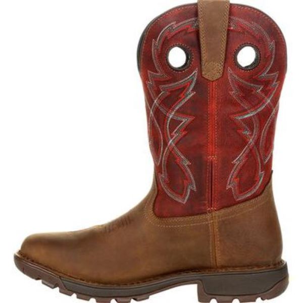 Rocky Tan And Red Rocky Legacy 32 Waterproof Western Boots RKW0316