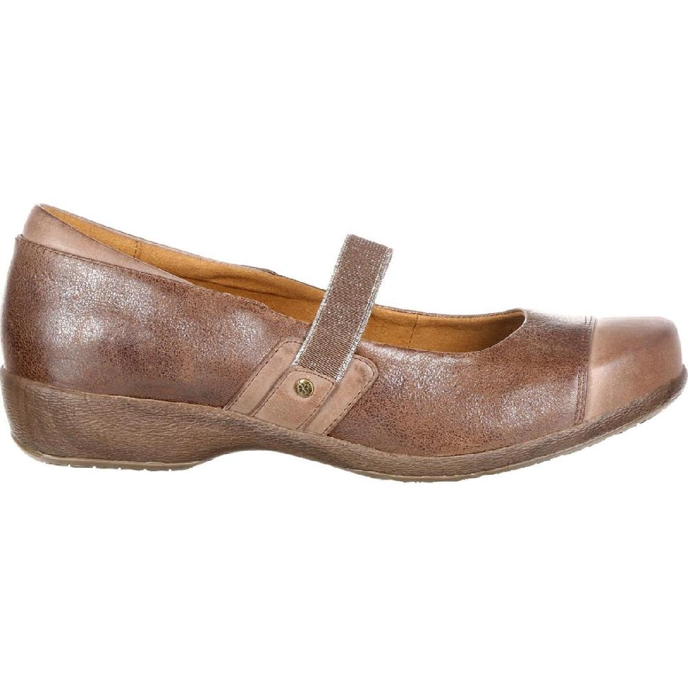 Rockybrands 4EurSole Brown Minuet Womens Gore Mary Jane Shoes RKH123