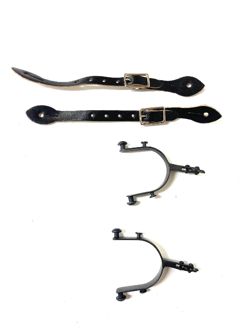 Saddlebarn Muttin spur with Spur strap (set of 2) 10-123A