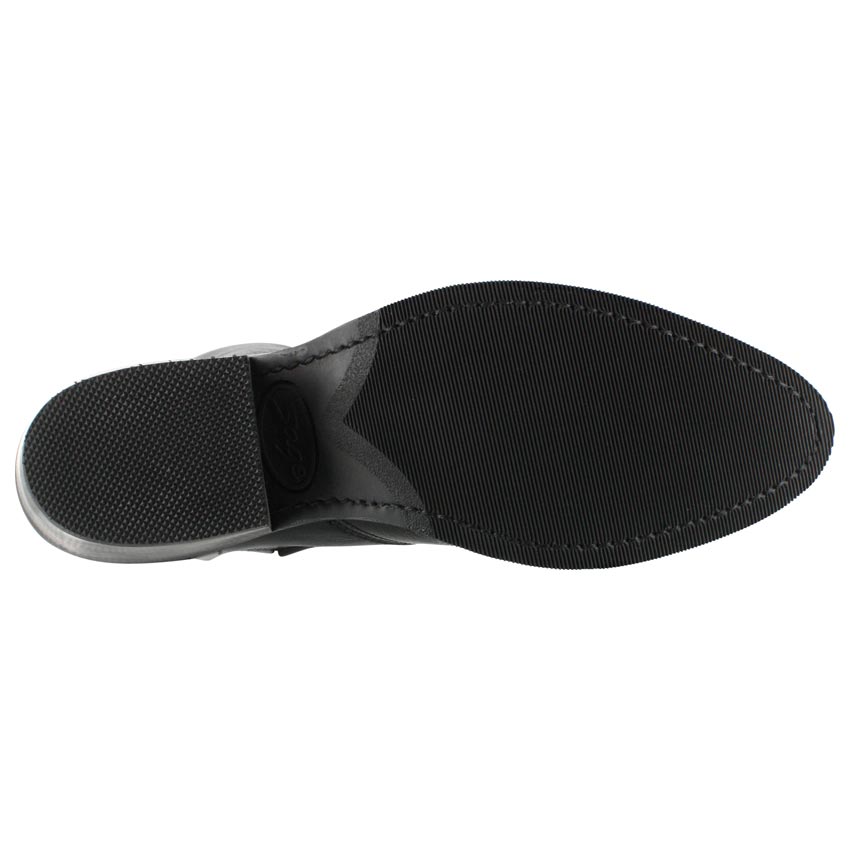 Sage Boots By Abilene 7 Inch Black Mens Western Zip Boots 3151