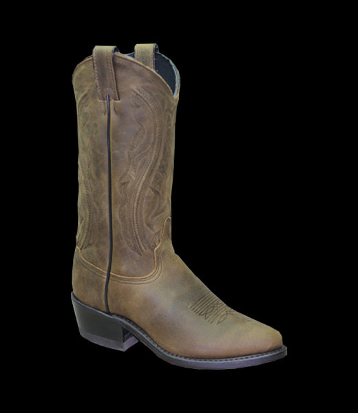 Sage Distressed Brown Leather Women's Western Boots 3551ABB