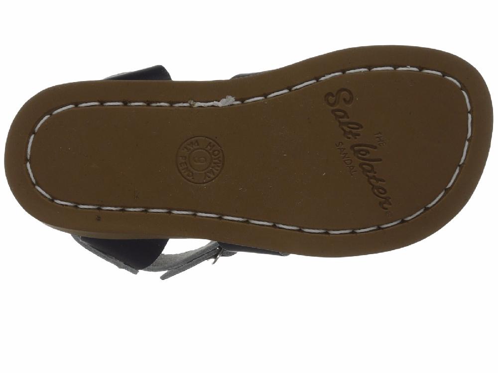Salt Water 800 The Original Navy Leather Kids Sandal 820