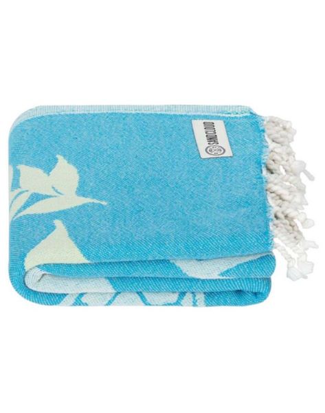 Sand Cloud Aqua Nix 37 X 67 Beach Towel WSF22TOW014AQUR